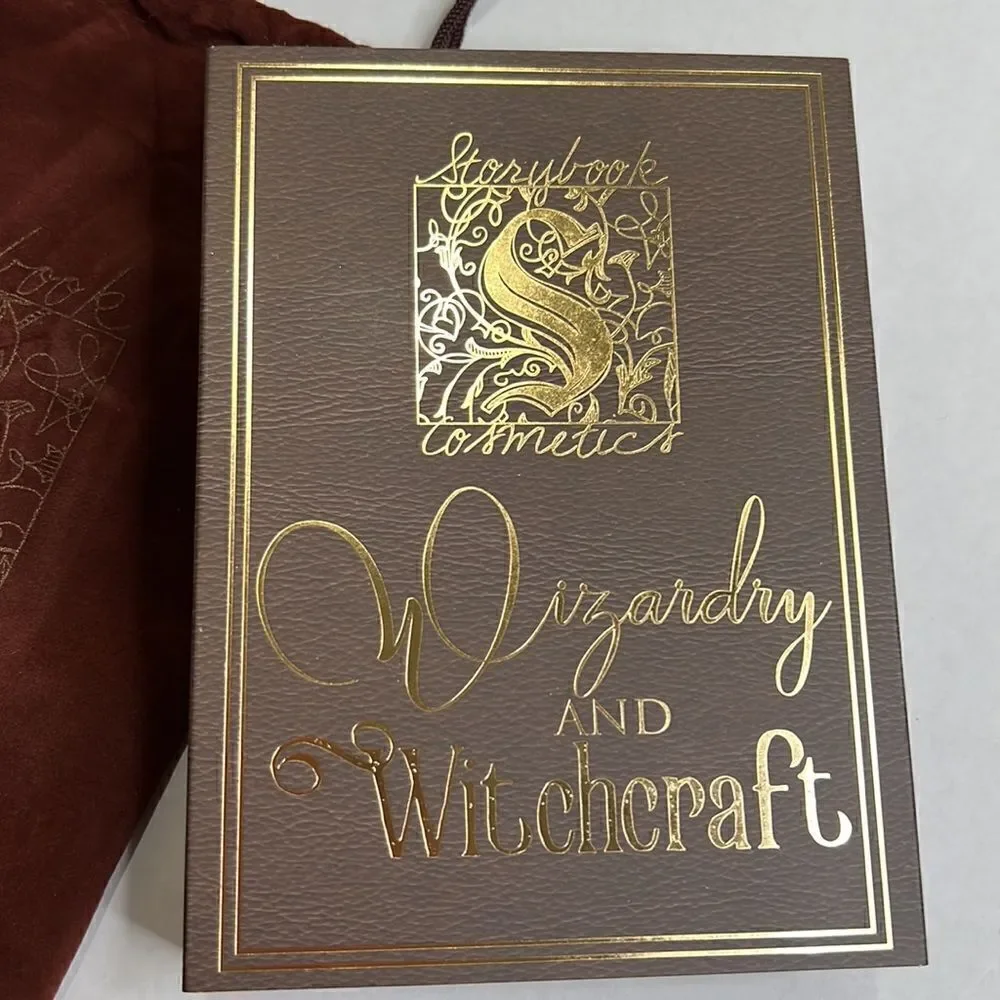 Storybook Cosmetics - Wizardry and Witchcraft Eyeshadow Palette Book